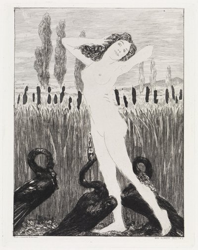 By the Lake (Tent, Opus XIV, Part 1, No. 3) by Max Klinger
