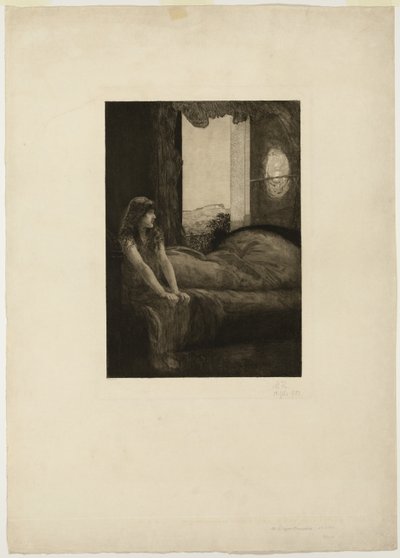 Awakening, plate eight from A Love by Max Klinger