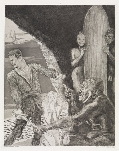 Condition (Tent, Opus XIV, Part 2, No. 38) by Max Klinger