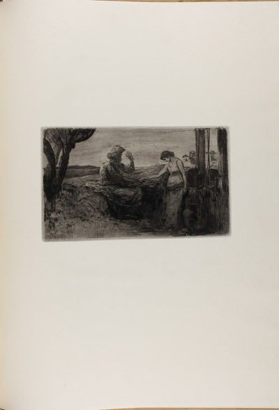 Christ and the Samaritan Woman by Max Klinger