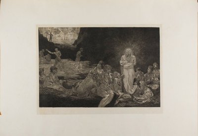 Christ and the Women Sinners, plate thirteen from A Life by Max Klinger