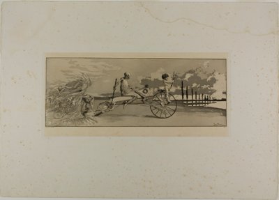 Cupid, Death, and the Next World, Plate Twelve from Intermezzos by Max Klinger