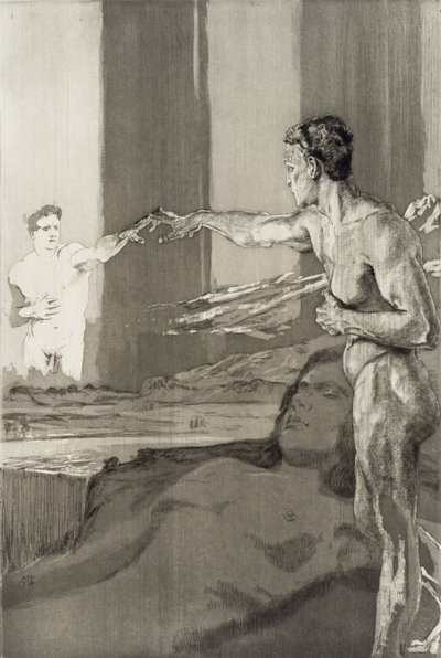 The Philosopher, Number 3 by Max Klinger