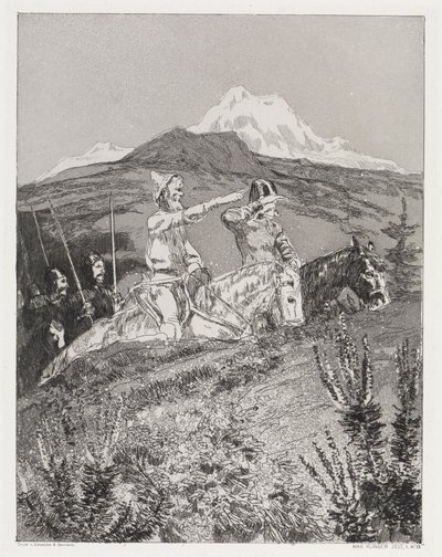 The Train (Tent, Opus XIV, Part 1, No. 13) by Max Klinger
