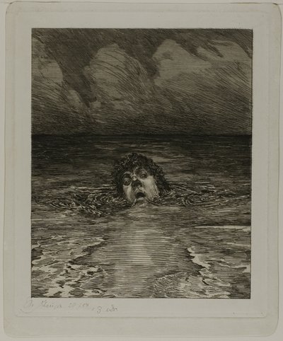Downfall, Plate Twelve from A Life by Max Klinger