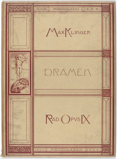 Dramen: VI Motive in X Blättern. Radierungen Opus IX by Max Klinger