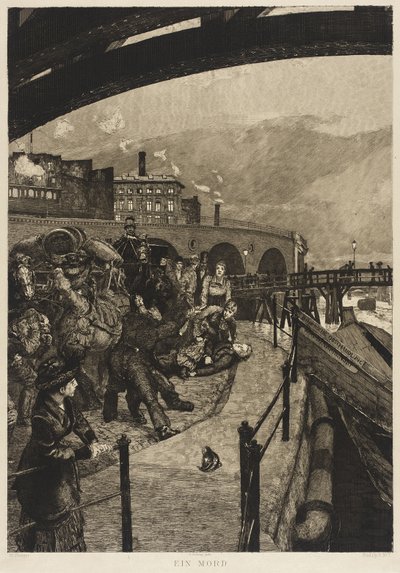 A Murder by Max Klinger