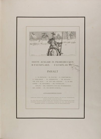 Historia, Modernitas, Pictura sacra, Homer, from A Life by Max Klinger