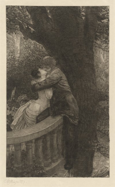 In the Park: pl.4 by Max Klinger