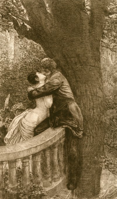 Kiss, from the Series A Love, Opus X by Max Klinger