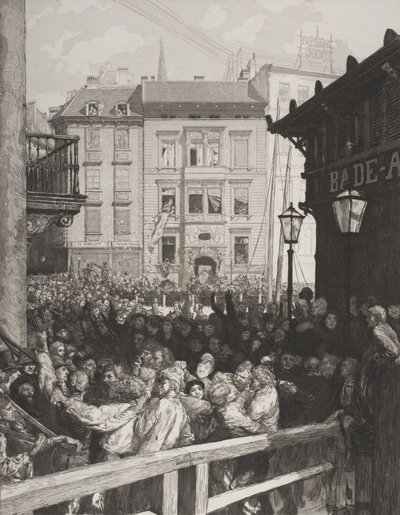 March Days I, from Dramas Opus IX by Max Klinger