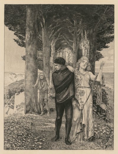 On Death Part Two, Opus XIII Print 4: Genius Artist, 1903 by Max Klinger