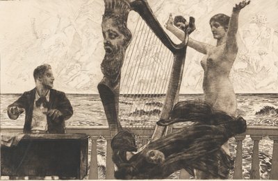Opus XII, Brahms Phantasy, 1894 by Max Klinger