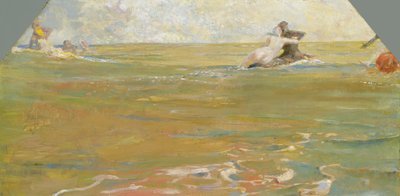 Sea Gods in the Ocean by Max Klinger