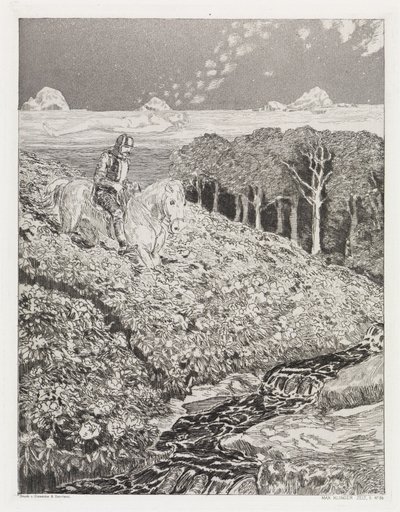 Dream Path (Zelt, Opus XIV, Part 2, No. 35) by Max Klinger