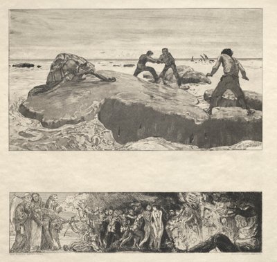 From Death I, (Opus II, 1889) No. 2 by Max Klinger