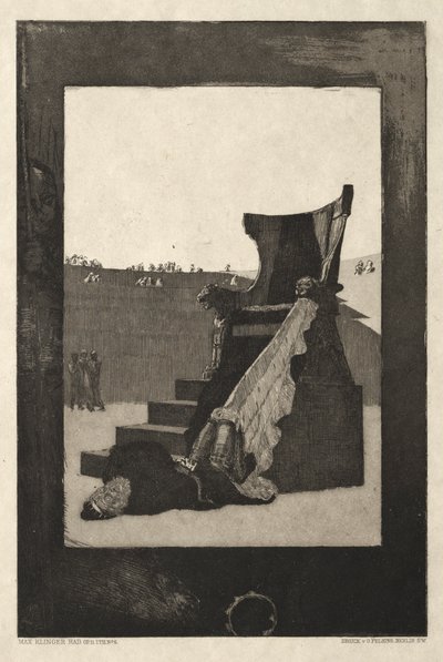 Vom Tode I, Opus II, No. 6 by Max Klinger