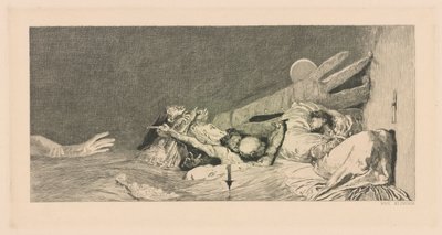 Anxieties, from the series A Glove by Max Klinger