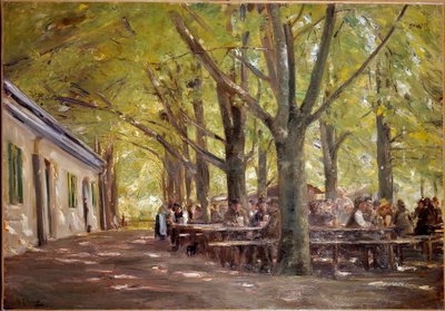 A Country Brewery in Branneburg in 1893 by Max Liebermann