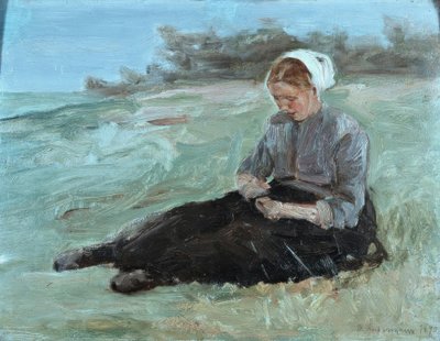 On the Dune by Max Liebermann