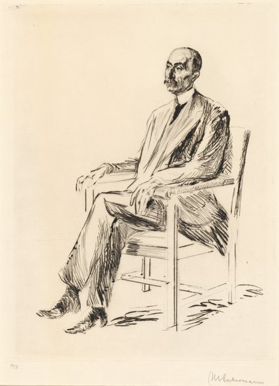 Mayor Dr. Burchard by Max Liebermann