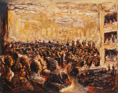 Concert in the Opera by Max Liebermann