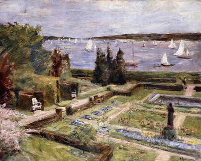 Garden of the Arnhold Family by the Wansee River by Max Liebermann