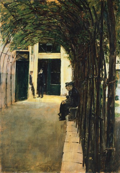 House of old Amsterdam by Max Liebermann