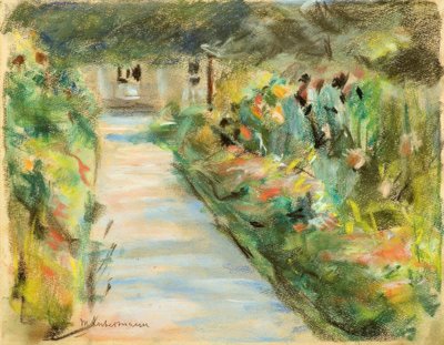 Blooming Garden by Max Liebermann