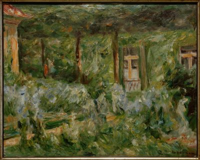 Garden House Facing East by Max Liebermann