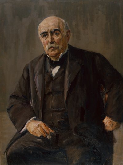 Portrait of the Banker Eugen Gutmann by Max Liebermann