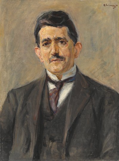 Portrait of the Publisher Bruno Cassirer by Max Liebermann