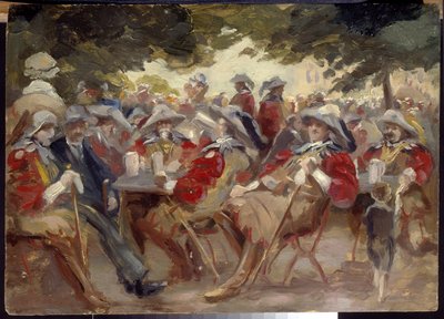 Merrymaking by Max Liebermann