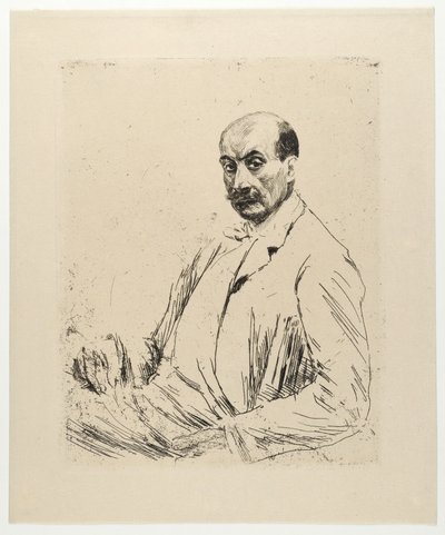 Self-portrait by Max Liebermann
