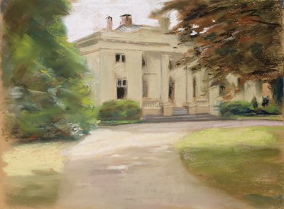 The Godeffroy Country House in Hirschpark von Nienstedten on the Elbe, 1902 by Max Liebermann