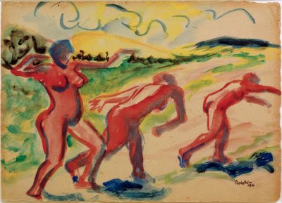 Women in the Dunes by Max Pechstein
