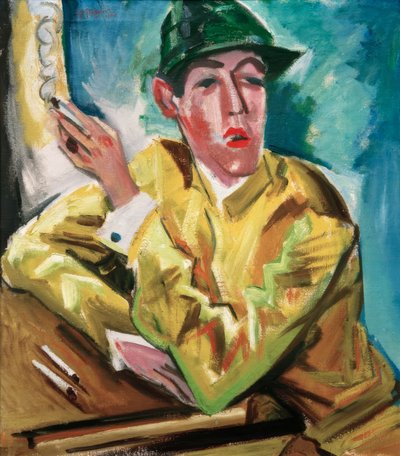 Jockey von Max Pechstein