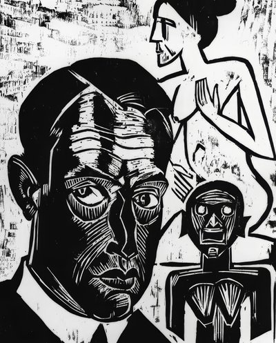 Selbstbildnis von Max Pechstein