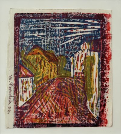 Street by Max Pechstein