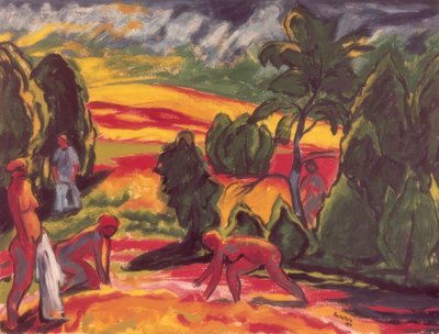 Summer Day by Max Pechstein