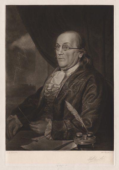 Benjamin Franklin by Max Rosenthal