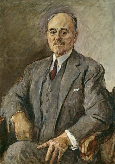 Portrait of Hermann Sudermann by Max Slevogt
