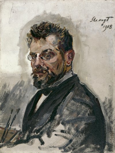 Self-portrait by Max Slevogt
