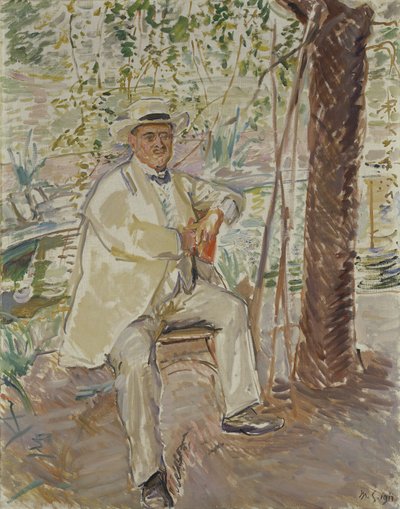 The Art Historian, Professor Dr. Karl Voll by Max Slevogt