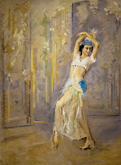 The Dancer Pavlova by Max Slevogt