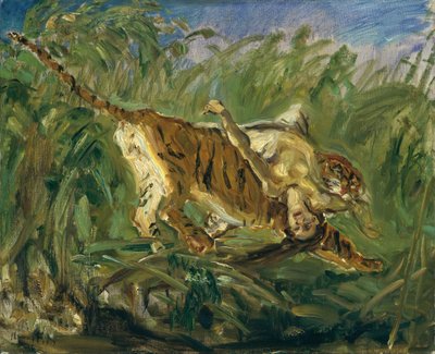 Tiger in the Jungle by Max Slevogt