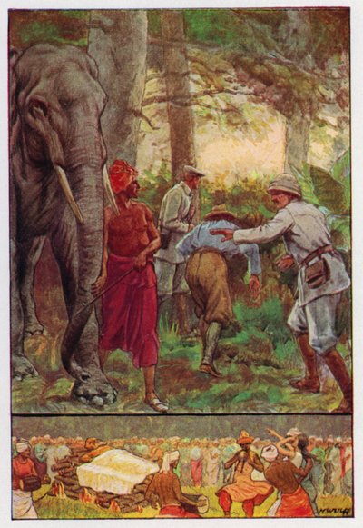 Illustration for Around The World In Eighty Days by Jules Verne by Max Wulff