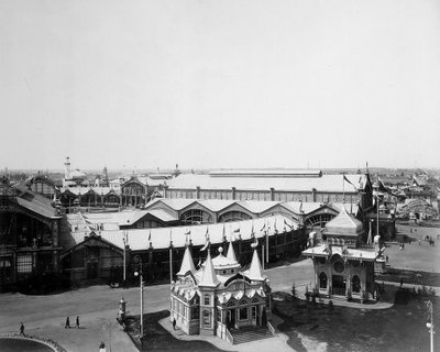 General View, the All-Russia Exhibition, Nizhny Novgorod, Russia, 1896 by Maxim Dmitriev