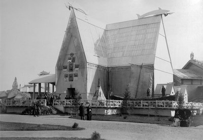 Northern Pavilion, the All-Russia Exhibition, Nizhny Novgorod, Russia, 1896 by Maxim Dmitriev