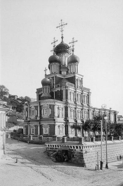 The Virgins Nativity Church Stroganov Church, Nizhny Novogorod, Russia by Maxim Dmitriev